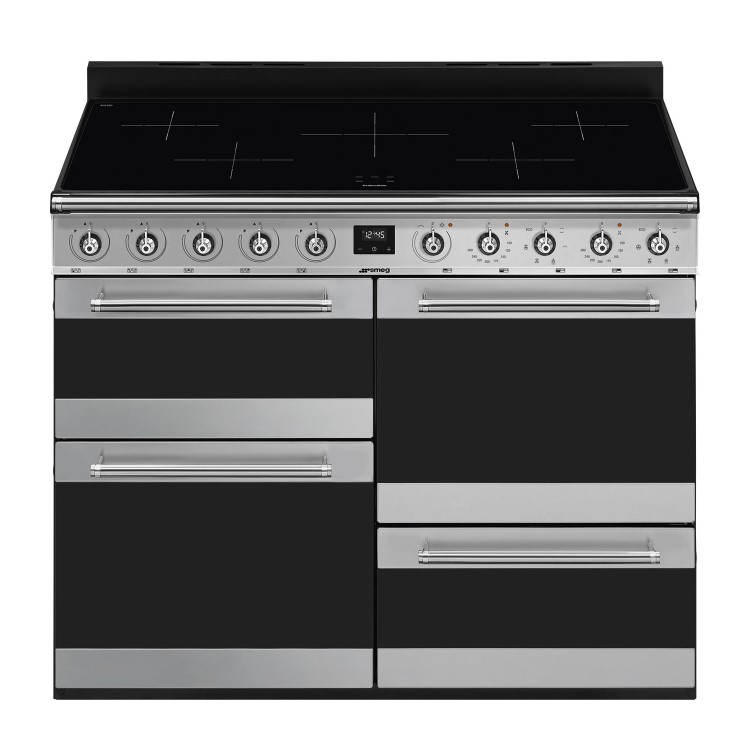 Smeg Symphony 110cm Electric Range Cooker - Stainless Steel