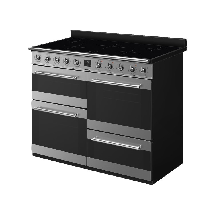 Smeg Symphony 110cm Electric Range Cooker - Stainless Steel