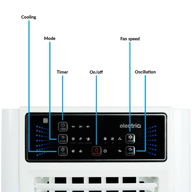 GRADE A2 - Slim20i 18L Evaporative Air Cooler and Air Purifier for areas up to 35 sqm