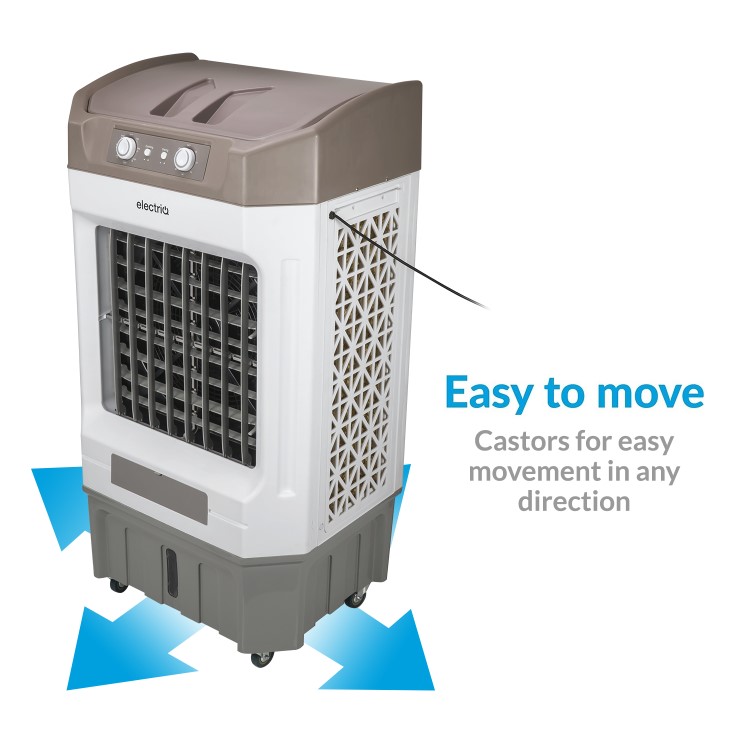 Refurbished electriQ Storm80E 80L Evaporative Air Cooler for areas up to 90 sqm 