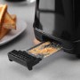 Tower T20011 2 Slice Long Slot Toaster - Black & Glass