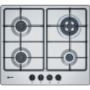 Neff T26BB56N0 60cm Four Burner Gas Hob - Stainless Steel