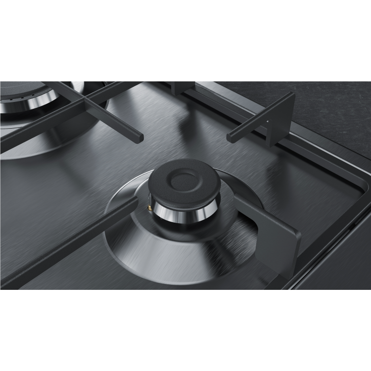 Neff T26BB56N0 60cm Four Burner Gas Hob - Stainless Steel