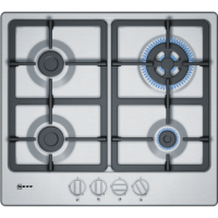 Neff N50 58cm 4 Burner Gas Hob - Stainless Steel