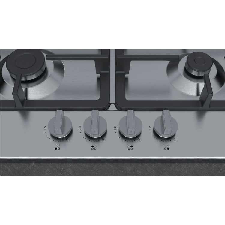 Neff N50 58cm 4 Burner Gas Hob - Stainless Steel