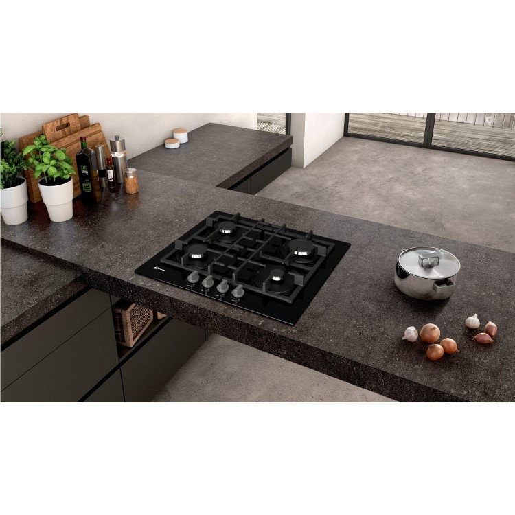 Neff N50 60cm 4 Burner Gas Hob - Black