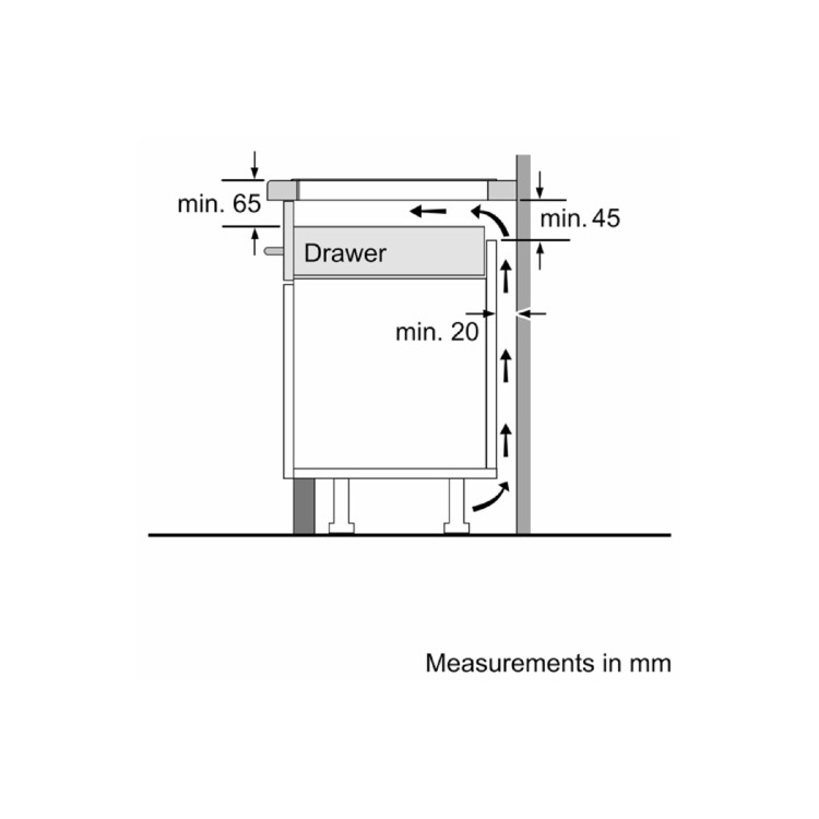 Neff N30 60cm 4 Zone Induction Hob