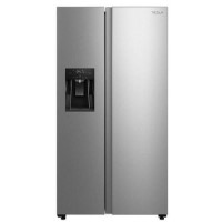 Tesla 569 Litre Side-By-Side American Fridge Freezer - Stainless Steel