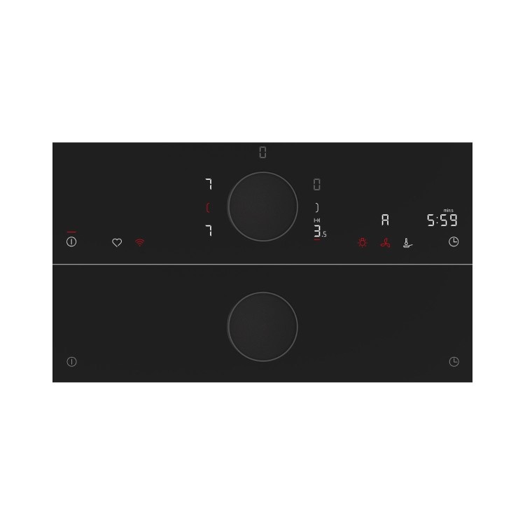 Refurbished Neff T68FUV4L0 80cm 4 Zone Induction Hob Black