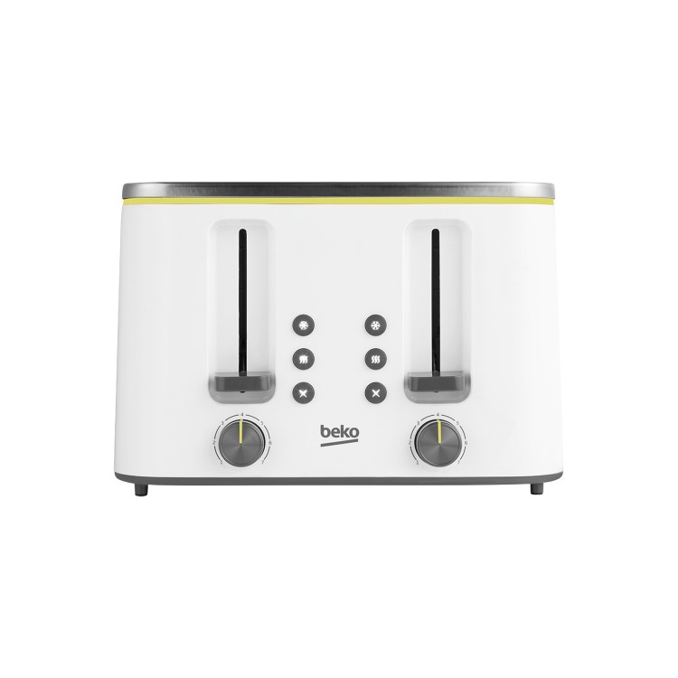 Beko TAM4341W 4 Slice Toaster