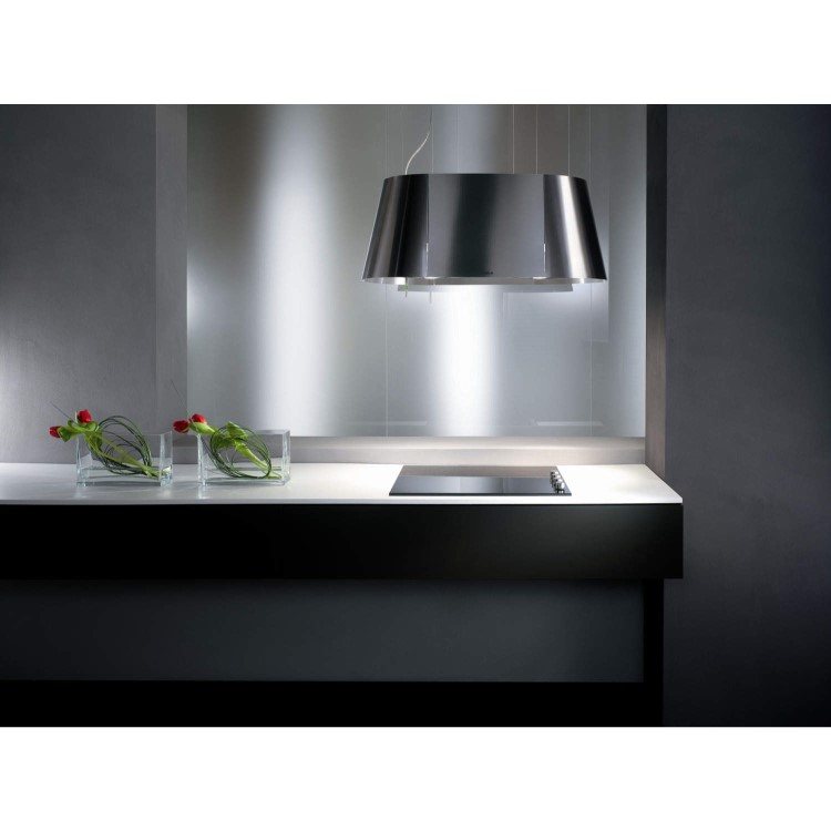 Elica TANDEM Ceiling Mounted 90cm Island Cooker Hood Stainless Steel