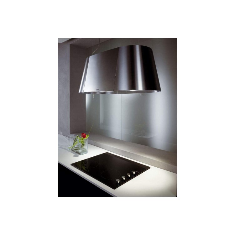 Elica TANDEM Ceiling Mounted 90cm Island Cooker Hood Stainless Steel