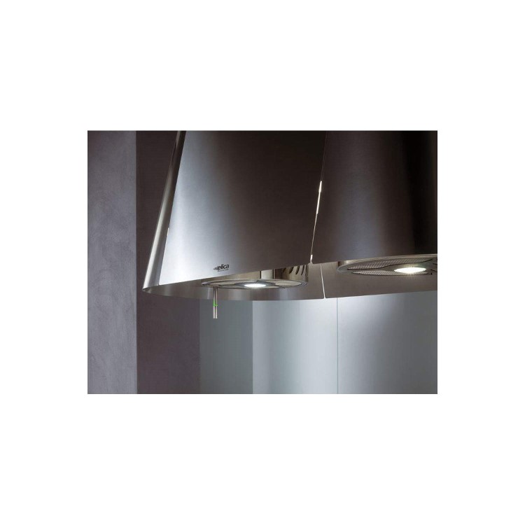 Elica TANDEM Ceiling Mounted 90cm Island Cooker Hood Stainless Steel