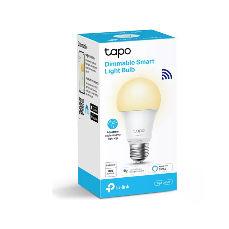 TP-Link Tapo L510E E27 White Dimmable Smart Wi-Fi Bulb