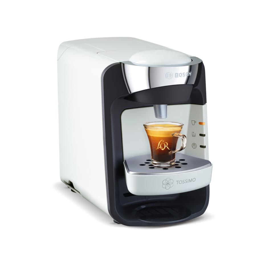 Tassimo by Bosch TAS3204GB Suny Pod Coffee Machine - White | Appliances ...