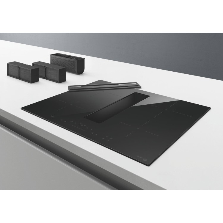 Elica 60cm Induction Venting Hob - Black