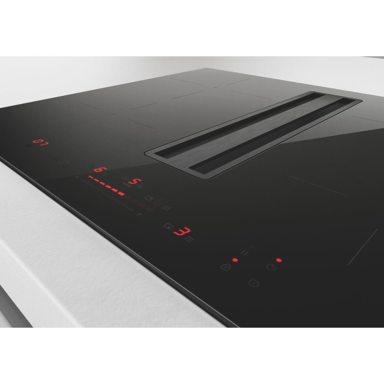 Elica 60cm Induction Venting Hob - Black