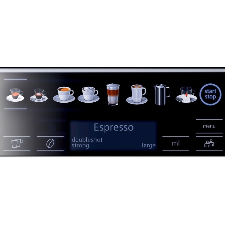 Siemens TE651209GB EQ.6 Plus S100 Fully Automatic Coffee Machine - Black