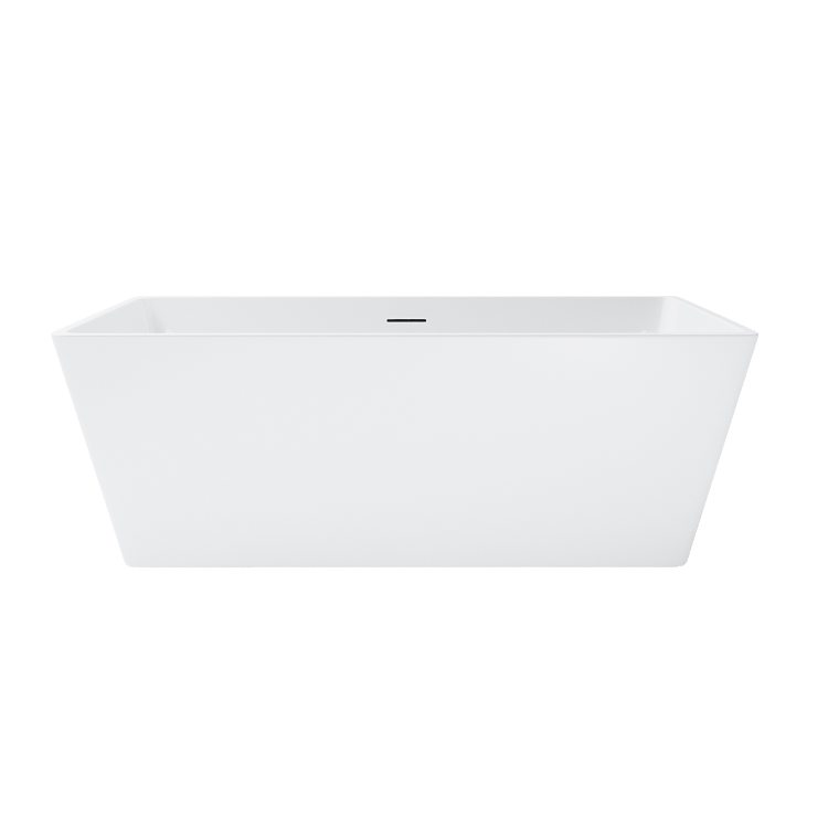 Small Freestanding Double Ended Bath 1300 x 700mm - Tetra