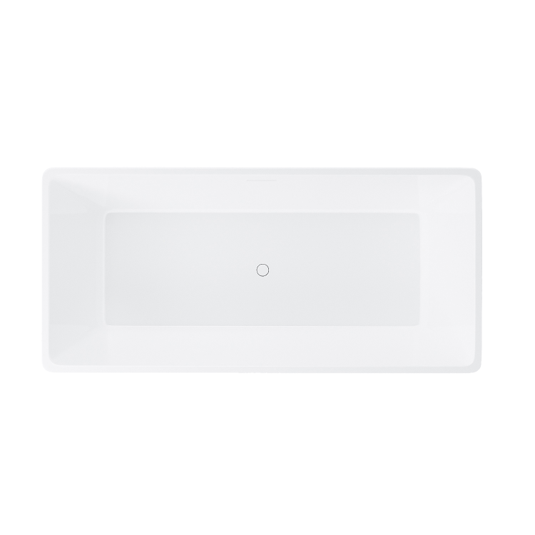 Small Freestanding Double Ended Bath 1300 x 700mm - Tetra