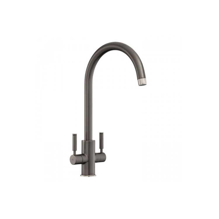 Rangemaster Intense Dual Lever Monobloc Mixer Kitchen Tap- Grey