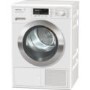 Miele TKG440WP ChromeEdition 8kg Freestanding Condenser Tumble Dryer With Heat Pump & FragranceDos Technology