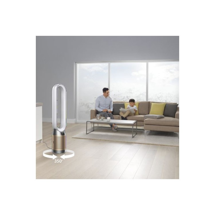 Refurbished Dyson Purifier Cool Formaldehyde TP09 Tower Fan - Nickel/Gold