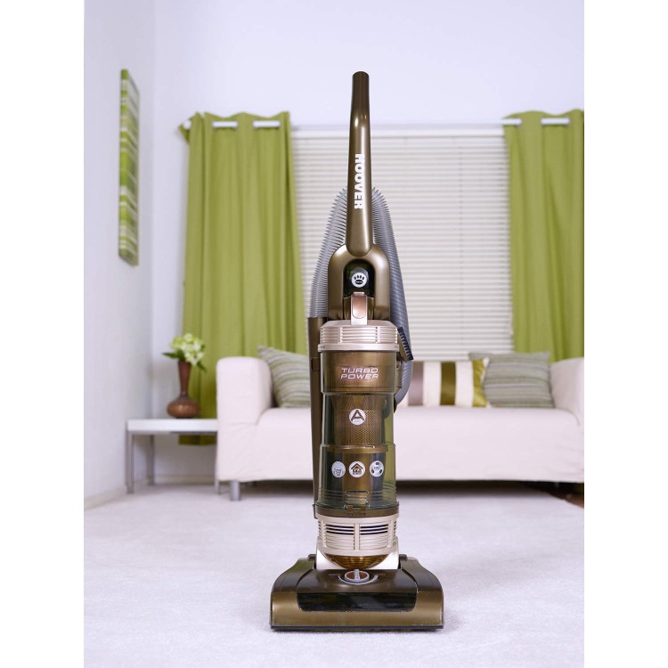 Hoover TP71 TP01001 Turbo Power Upright Vacuum Cleaner Green And Champagne
