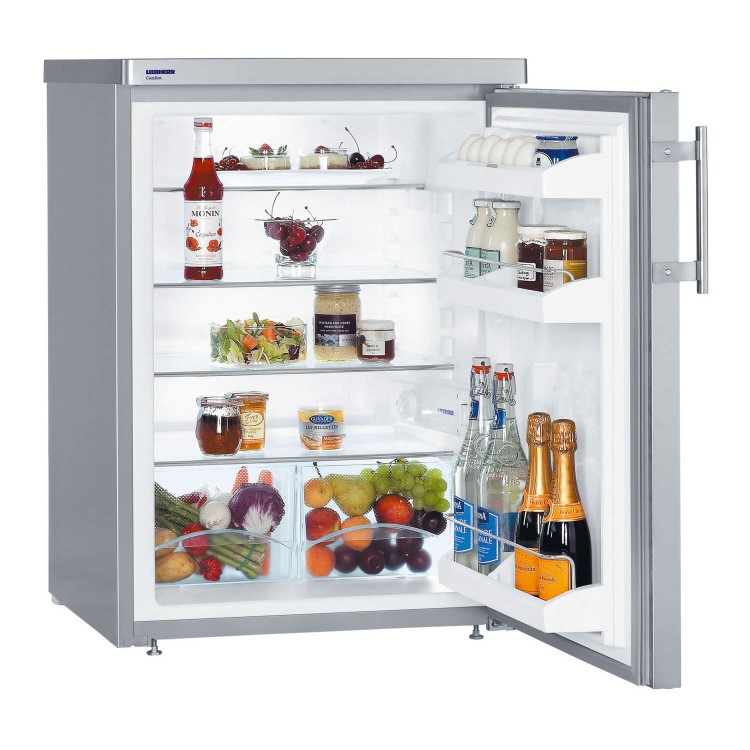 Liebherr 147 Litre Freestanding Larder Fridge - Stainless Steel 