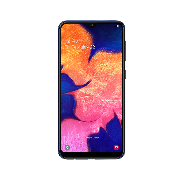 Samsung Galaxy A10 Blue 6.2" 32GB 4G Dual SIM Unlocked & SIM Free