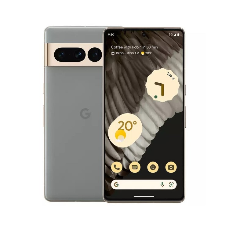 Grade A2 Google Pixel 7 Pro Hazel 6.7" 128GB 5G Unlocked & SIM Free Smartphone