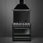 Smeg TR90BL9 Victoria 90cm Single Oven Dual Fuel Range Cooker - Black