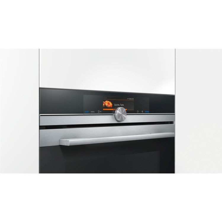 Siemens HB678GBS6B iQ700 Built In Electric Single Oven - Stainless Steel