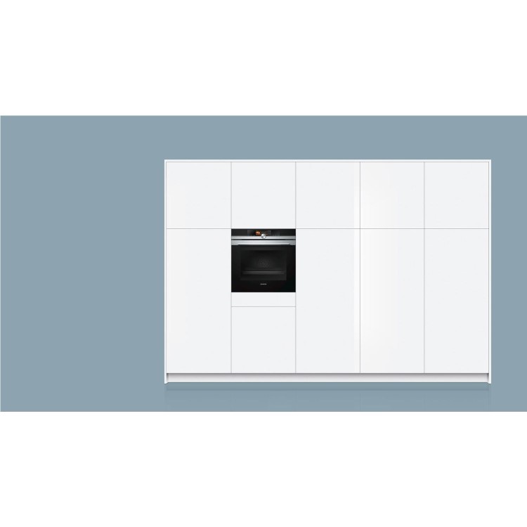 Siemens HB678GBS6B iQ700 Built In Electric Single Oven - Stainless Steel