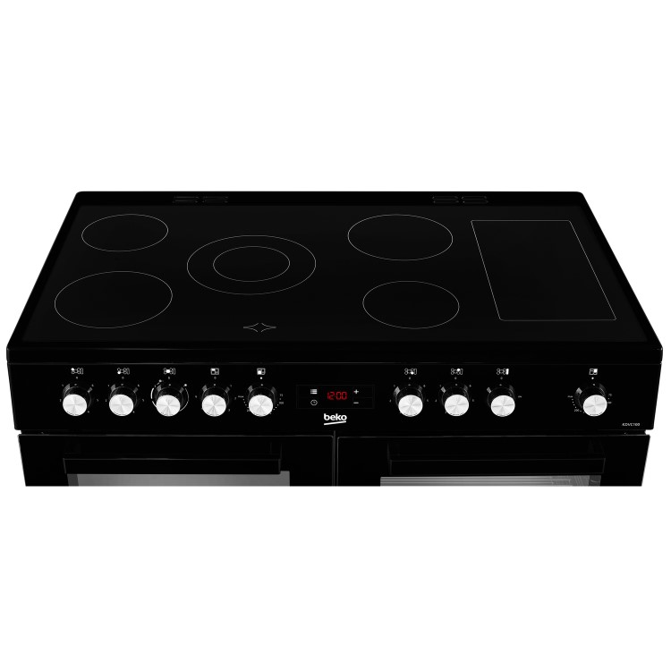 Beko 100cm Electric Range Cooker - Black