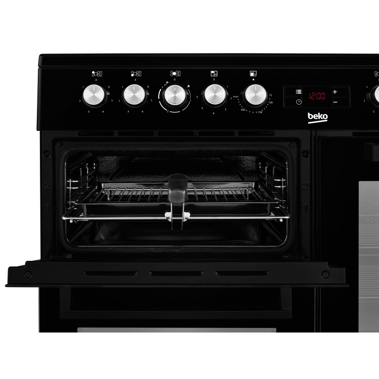 Beko 100cm Electric Range Cooker - Black