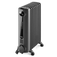 Refurbished DeLonghi Radia-S 2.0kW Oil Filled Radiator with Thermostat Grey