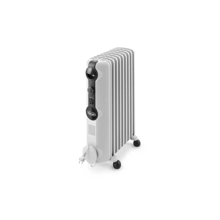 Delonghi Radia-S Portable 9 Fin Oil Filled Radiator - White