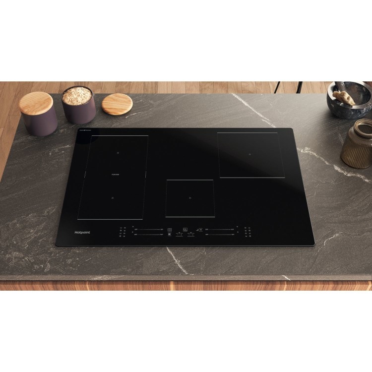 Hotpoint CleanProtect 77cm 4 Zone Induction Hob with Flexi Duo