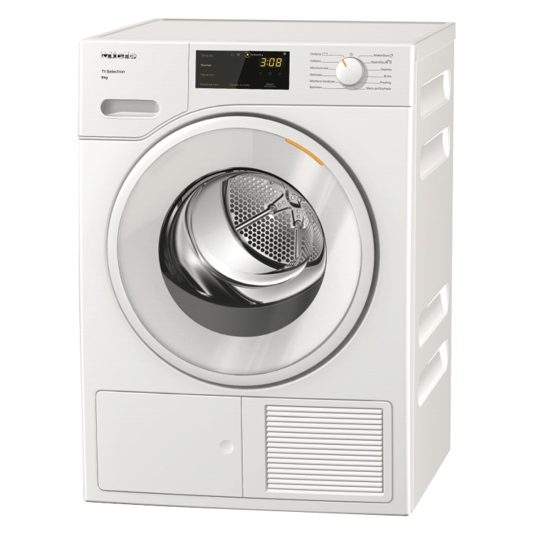 Miele T1 Selection 8kg Heat Pump Tumble Dryer - White