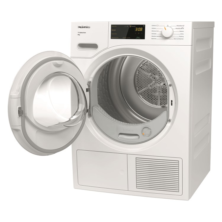 Miele T1 Selection 8kg Heat Pump Tumble Dryer - White