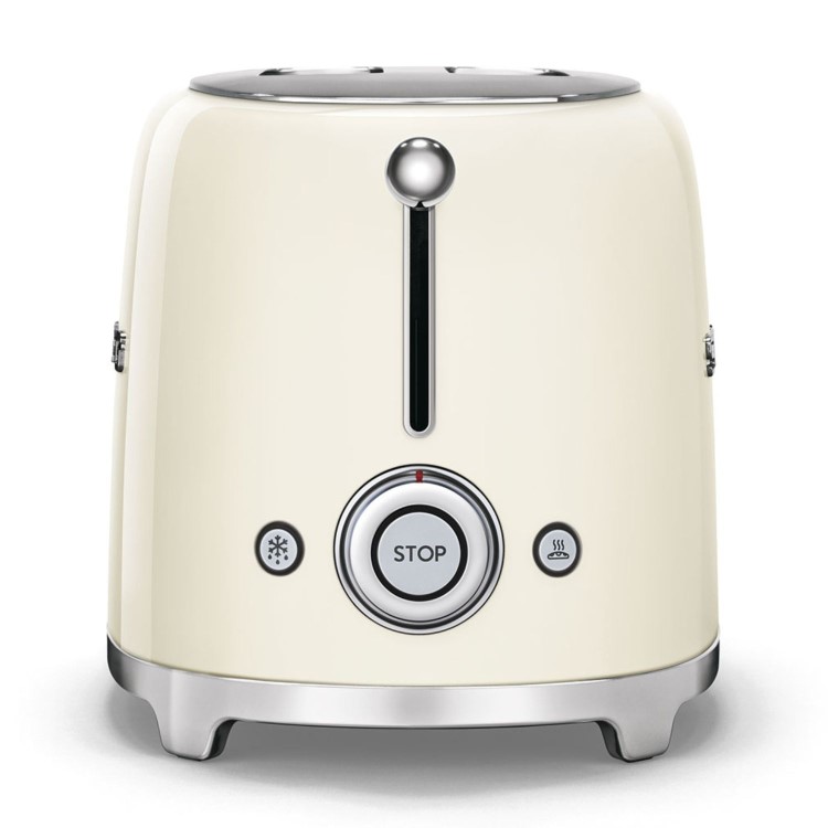 Smeg TSF01CRUK Cream Retro 2 Slice Toaster