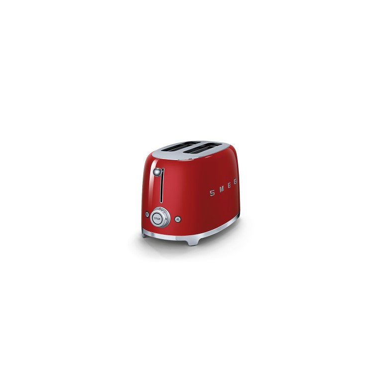 Smeg TSF01RDUK Red Retro 2 Slice Toaster