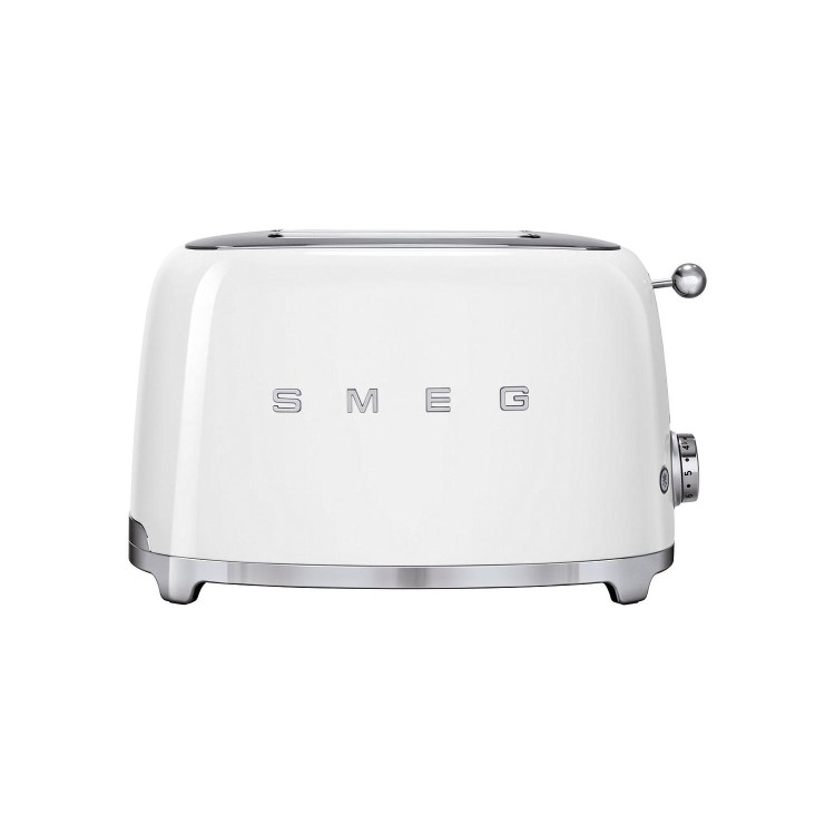 Smeg TSF01WHUK White Retro 2 Slice Toaster