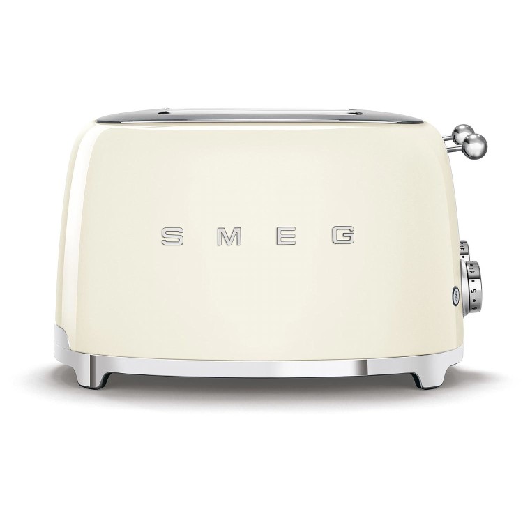 Smeg TSF03CRUK Cream Retro 4 Slice Toaster