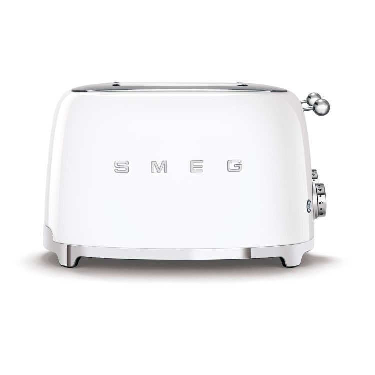 Smeg TSF03WHUK White Retro 4 Slice Toaster