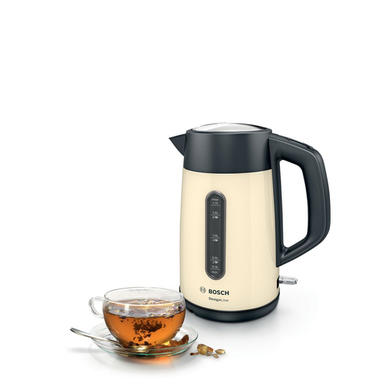 Bosch TWK4P437GB 1.7 Litre Traditional Kettle - Cream