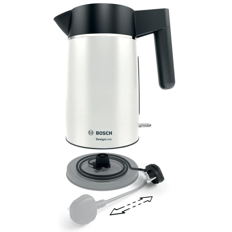 Bosch TWK5P471GB 1.7L Jug Kettle - White