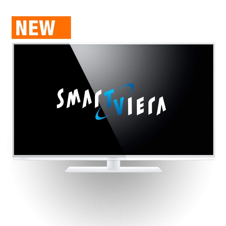 Panasonic TX-L42E6B 42 Inch Smart LED TV in White