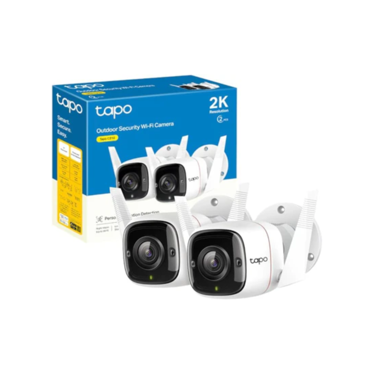 TP-Link Outdr Security WiFi Cmra 2Pack